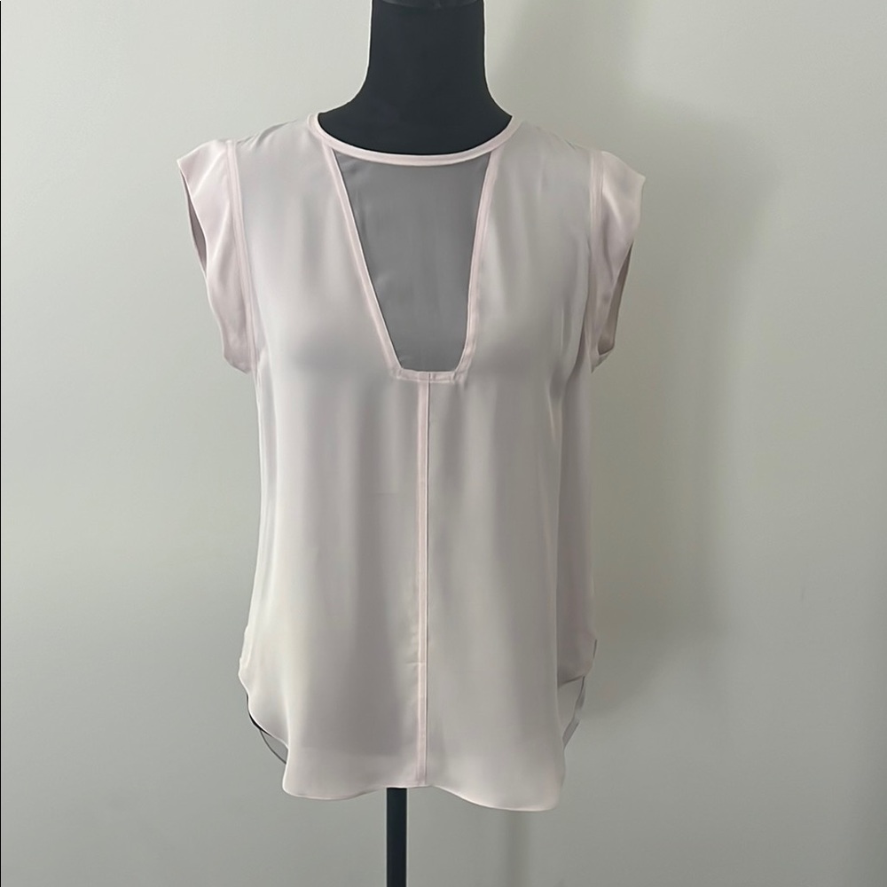 Elegant Pink Sleeveless Top